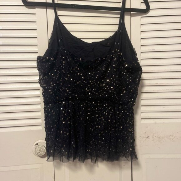 W118 By Walter Baker| top sleevless sequin size M - Picture 3 of 7